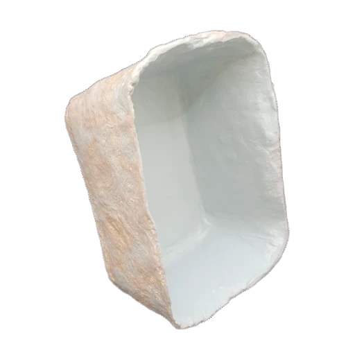 Papier Mâché Clay Dish