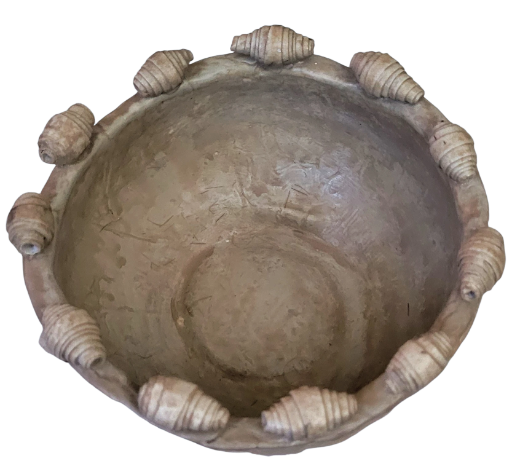 Papier-mâché Clay Bowl