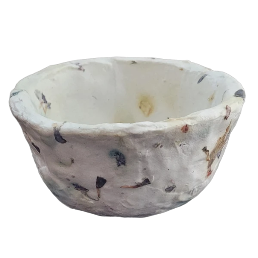 Papier Mâché Clay Bowl