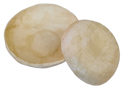 Paper Mache Clay Trinket Dish