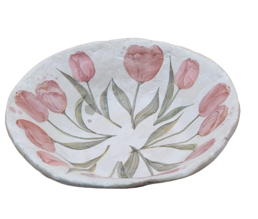 Papier Mâché Clay Trinket Dish