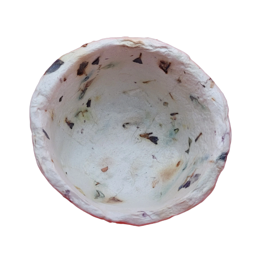 Papier Mâché Clay Bowl