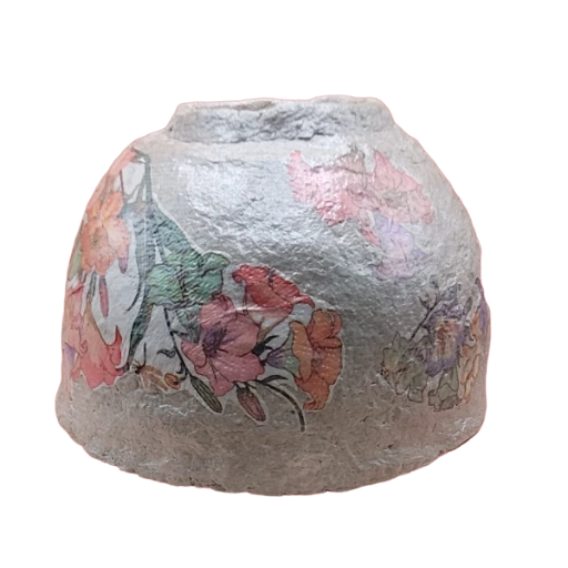 Papier Mâché Clay Bowl