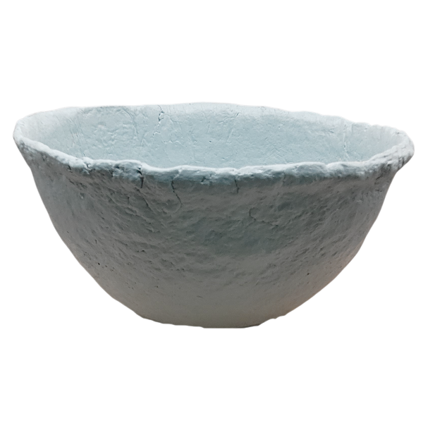 Papier Mâché Clay Bowl