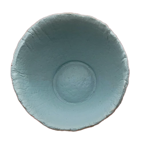 Papier Mâché Clay Bowl