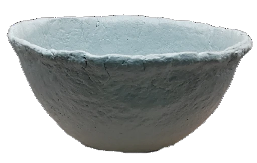 Papier Mâché Clay Bowl