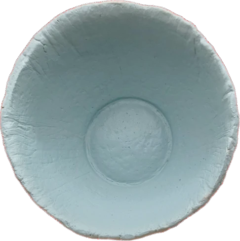 Papier Mâché Clay Bowl