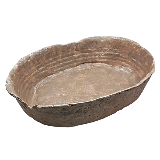 Papier Mâché Clay Bowl