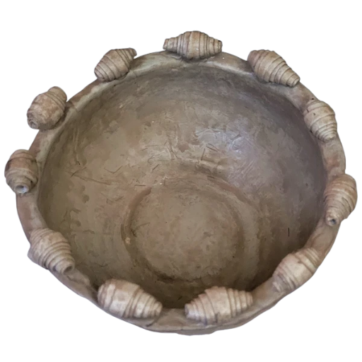 Papier-mâché Clay Bowl