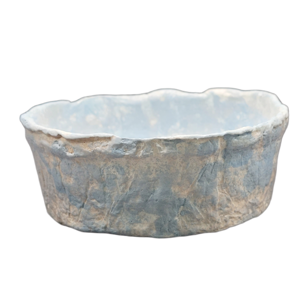 Papier Mâché Clay Bowl