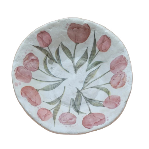 Papier Mâché Clay Trinket Dish