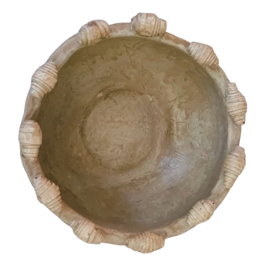 Papier-mâché Clay Bowl