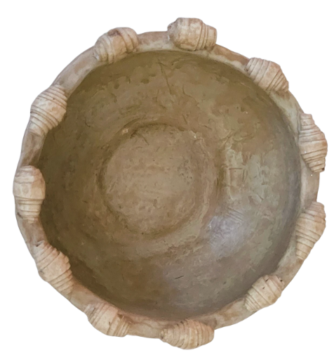 Papier-mâché Clay Bowl