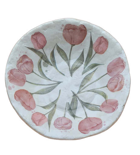 Papier Mâché Clay Trinket Dish