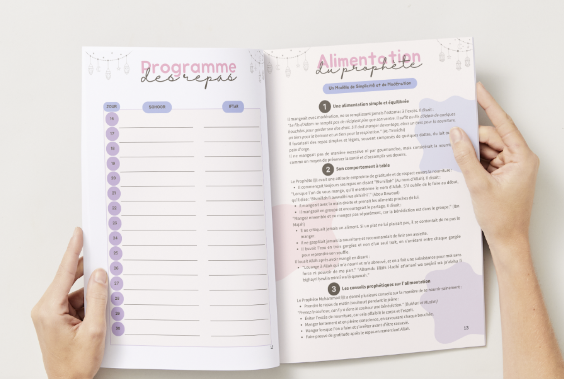   Planner Ramadan + Bonus Exclusif