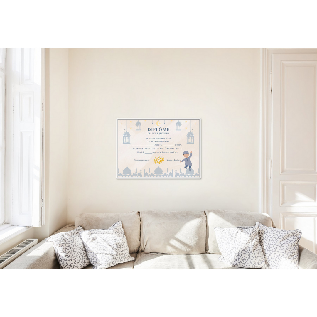  Fiche Tracker Ramadan & Diplôme du Jeûneur