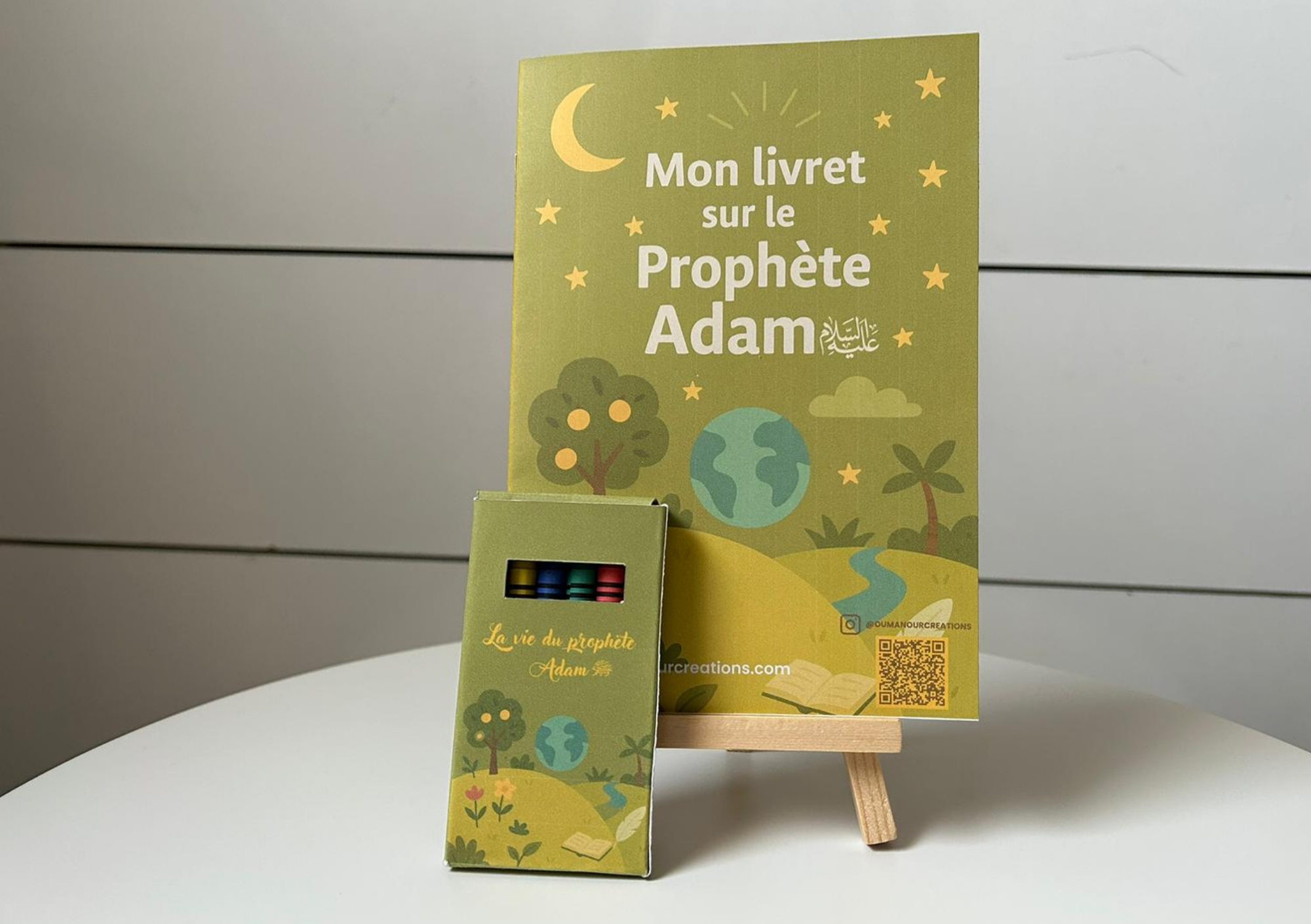 Livrets Prophètes + crayons de cire