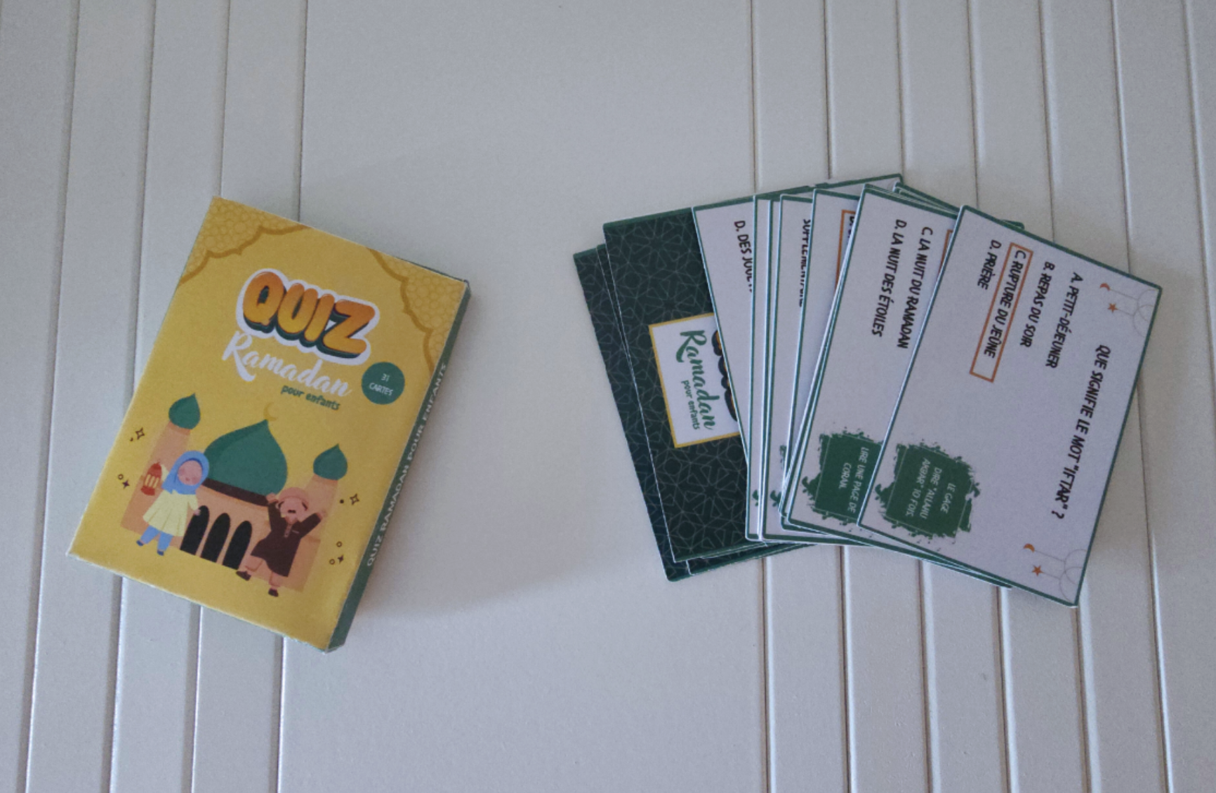 Pack Duo Ramadan Enfants : Quiz Ramadan + Défis 30 jours