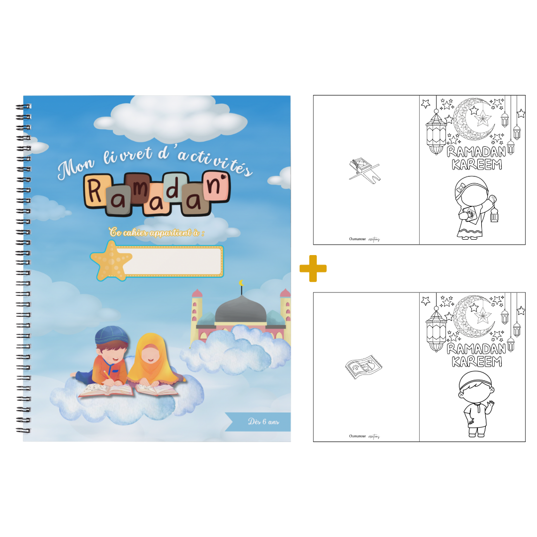 Livret d'Activités Ramadan - 35 activités + Bonus Exclusif