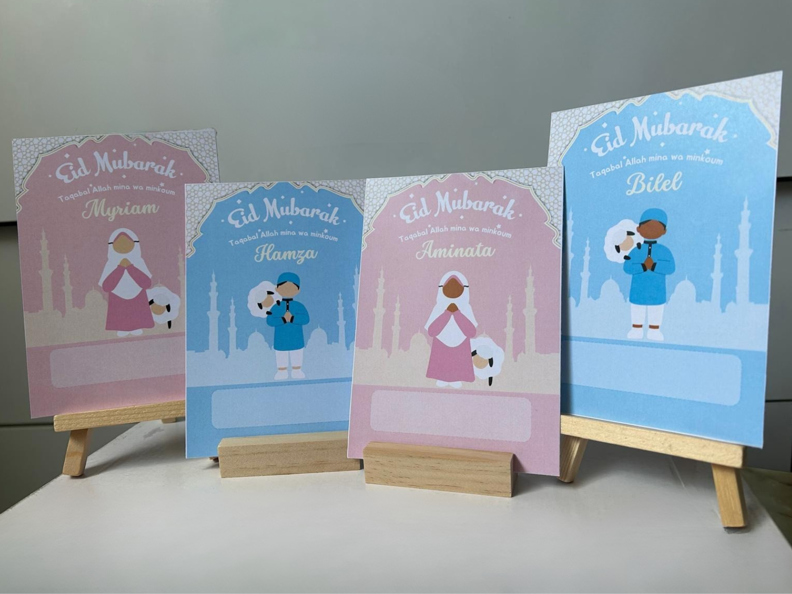 Carte porte-argent Eïd Al-Adha - personnalisable