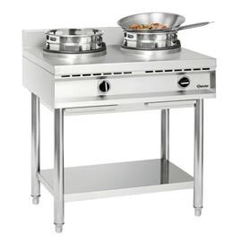 Commercial Stainless Steel Double Burner Stove