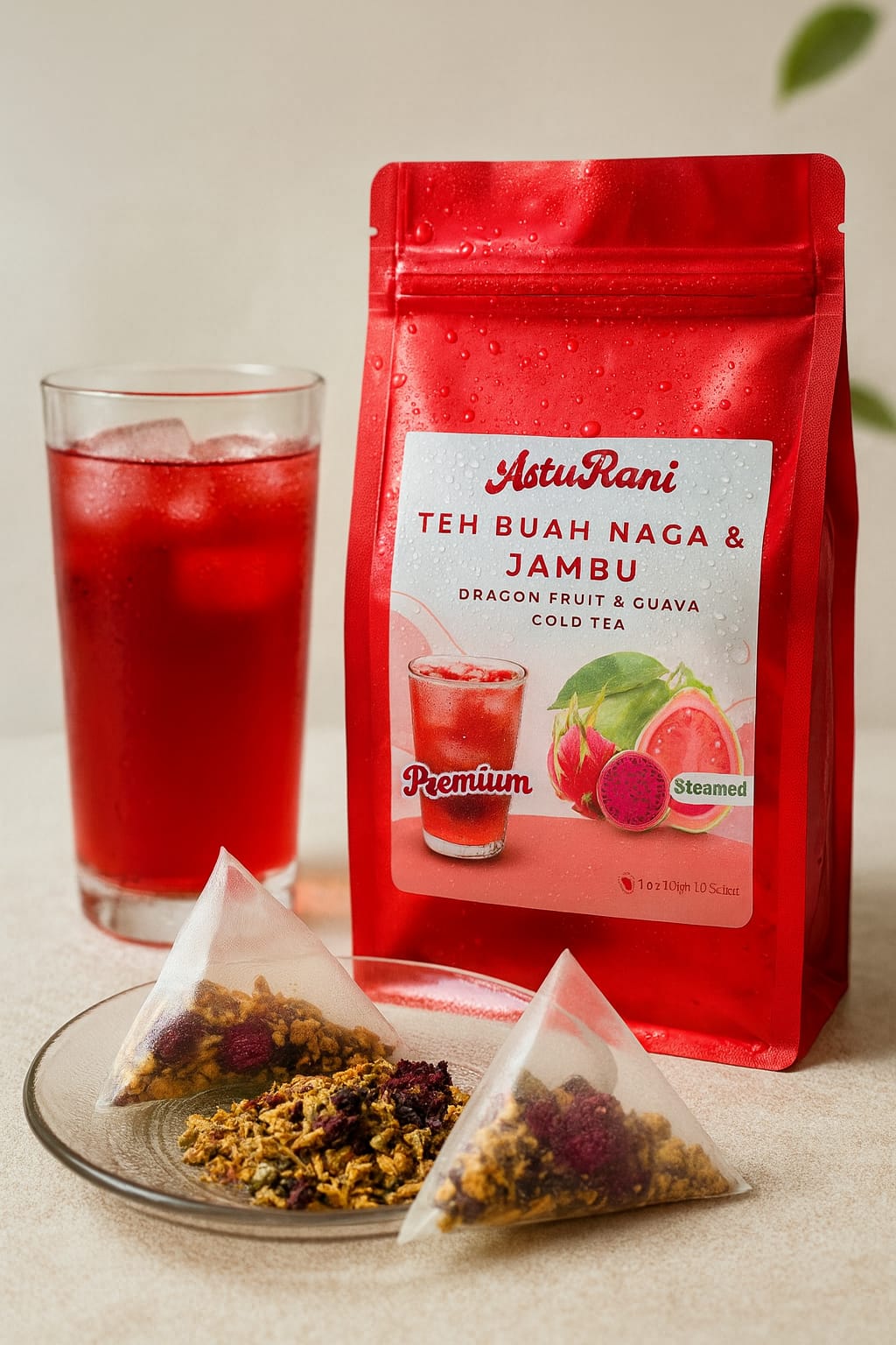 Teh Buah Naga & Jambu
