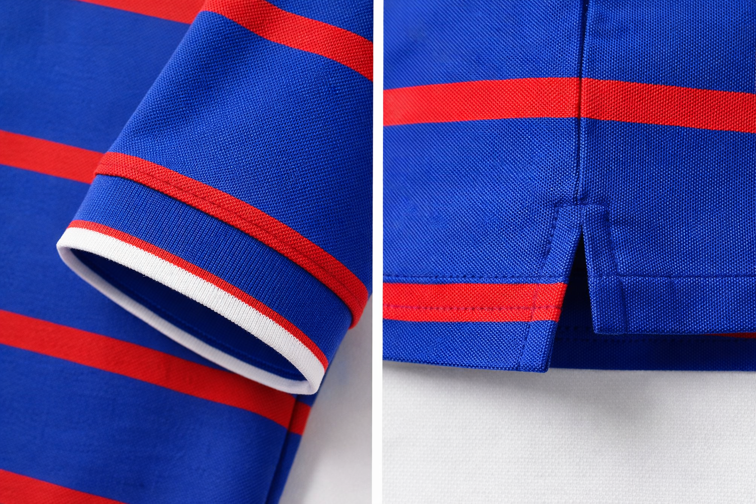 Premium striped polo shirt