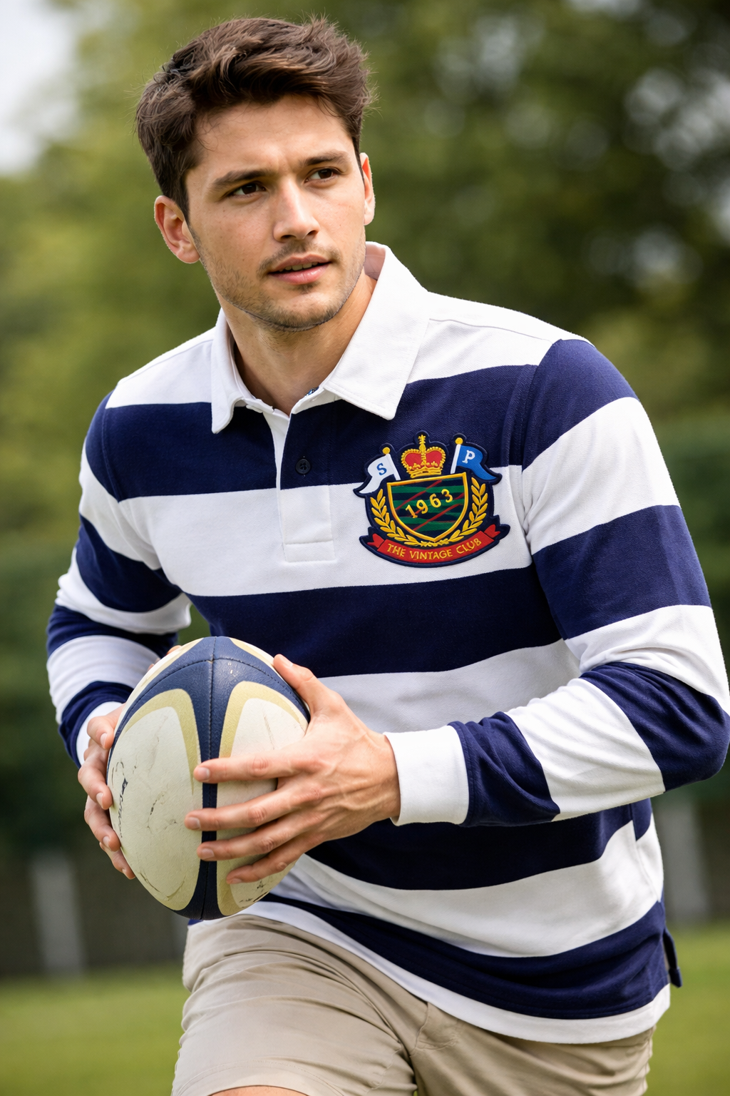 Премиум ръгби поло блуза ColorTex Design 