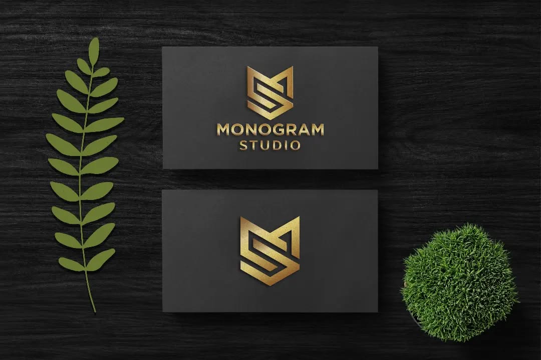 Luxury Monogram Logo Design – Premium Gold Identity