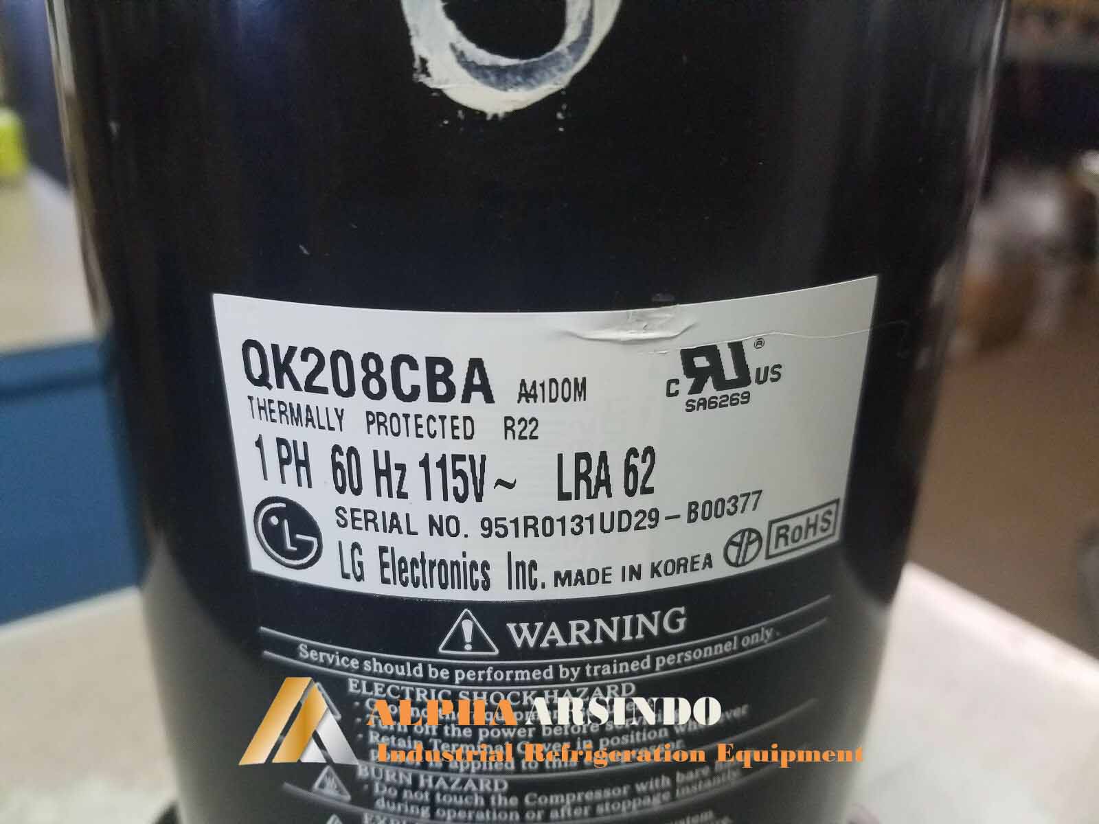 Kompresor AC LG QK208CBA