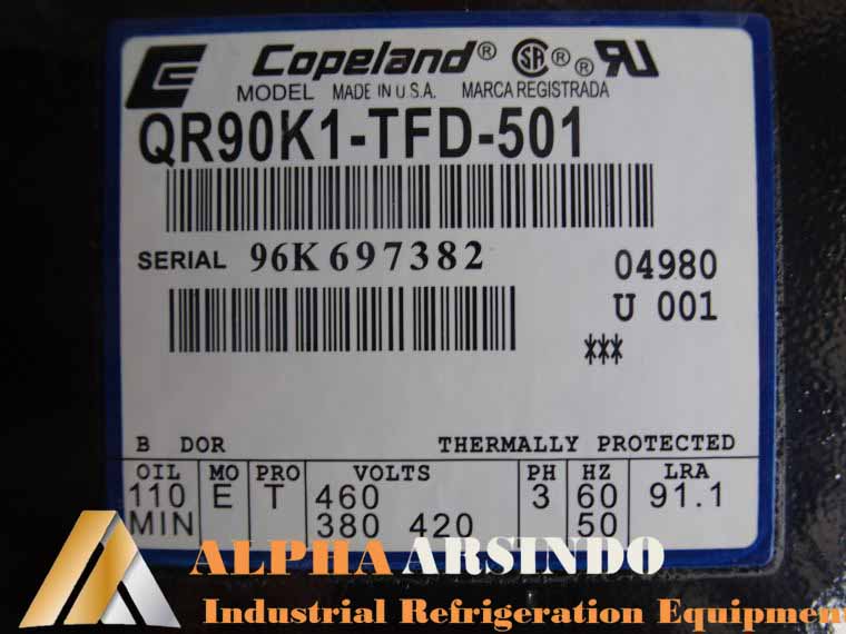Copeland QR90K1-TFD-501 Compressor