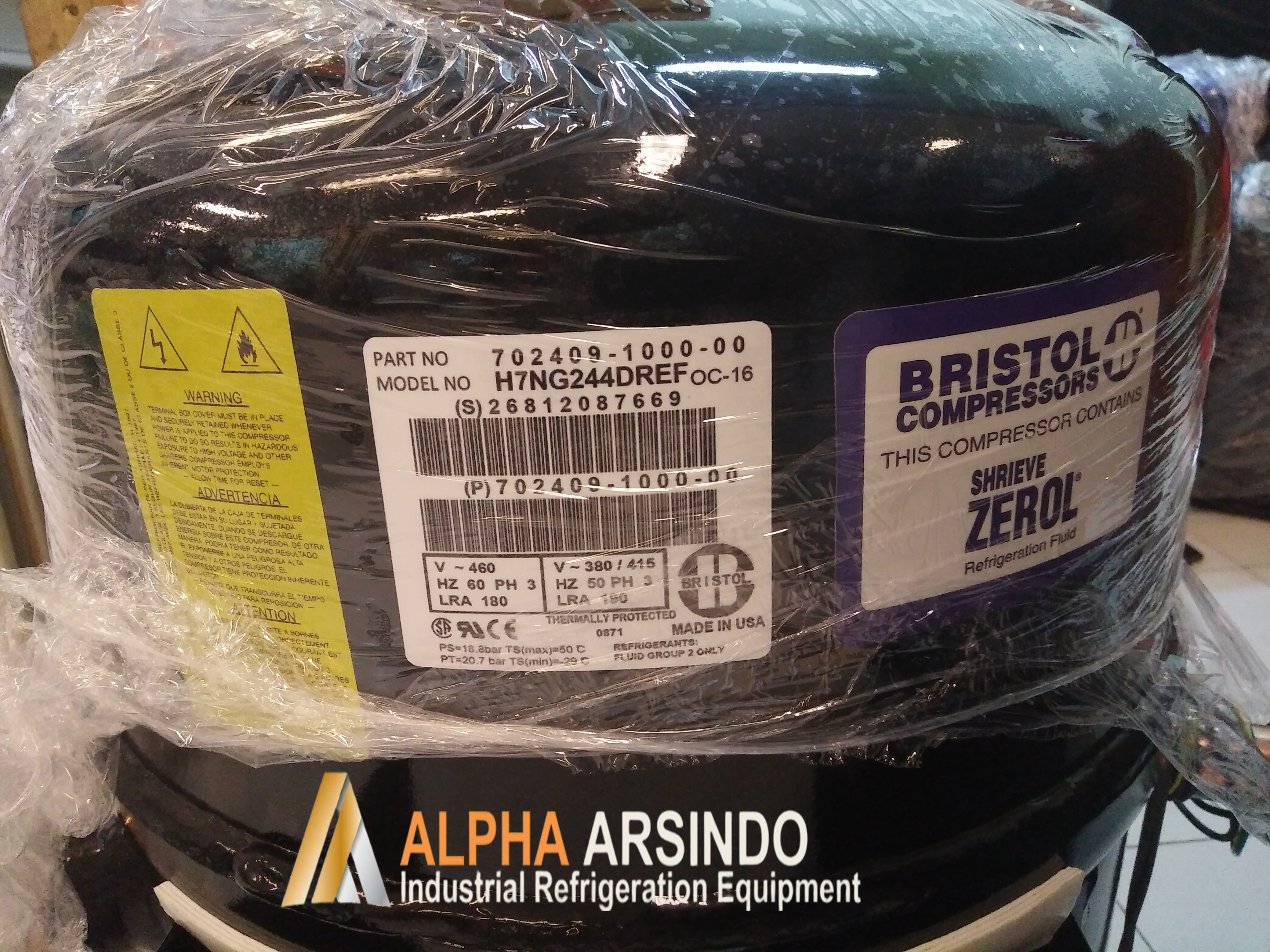 Bristol Compressor H7NG244DREF