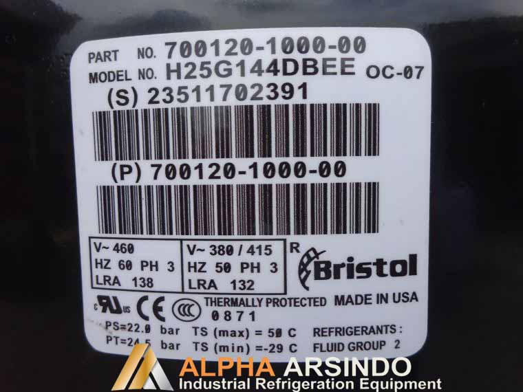 Bristol Compressor H25G144DBEE