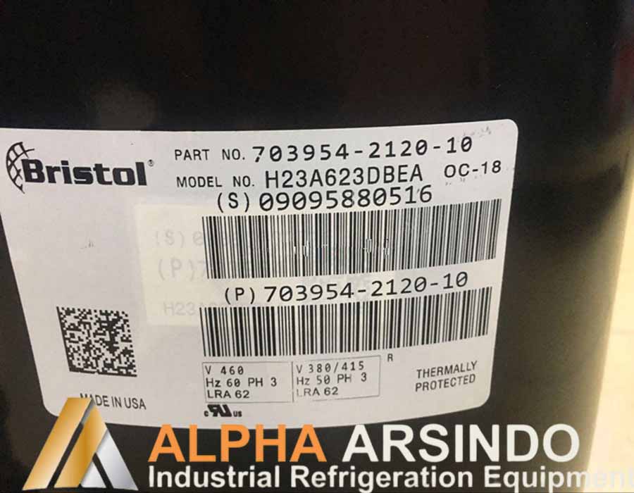 Bristol H23A623DBEA Compressor