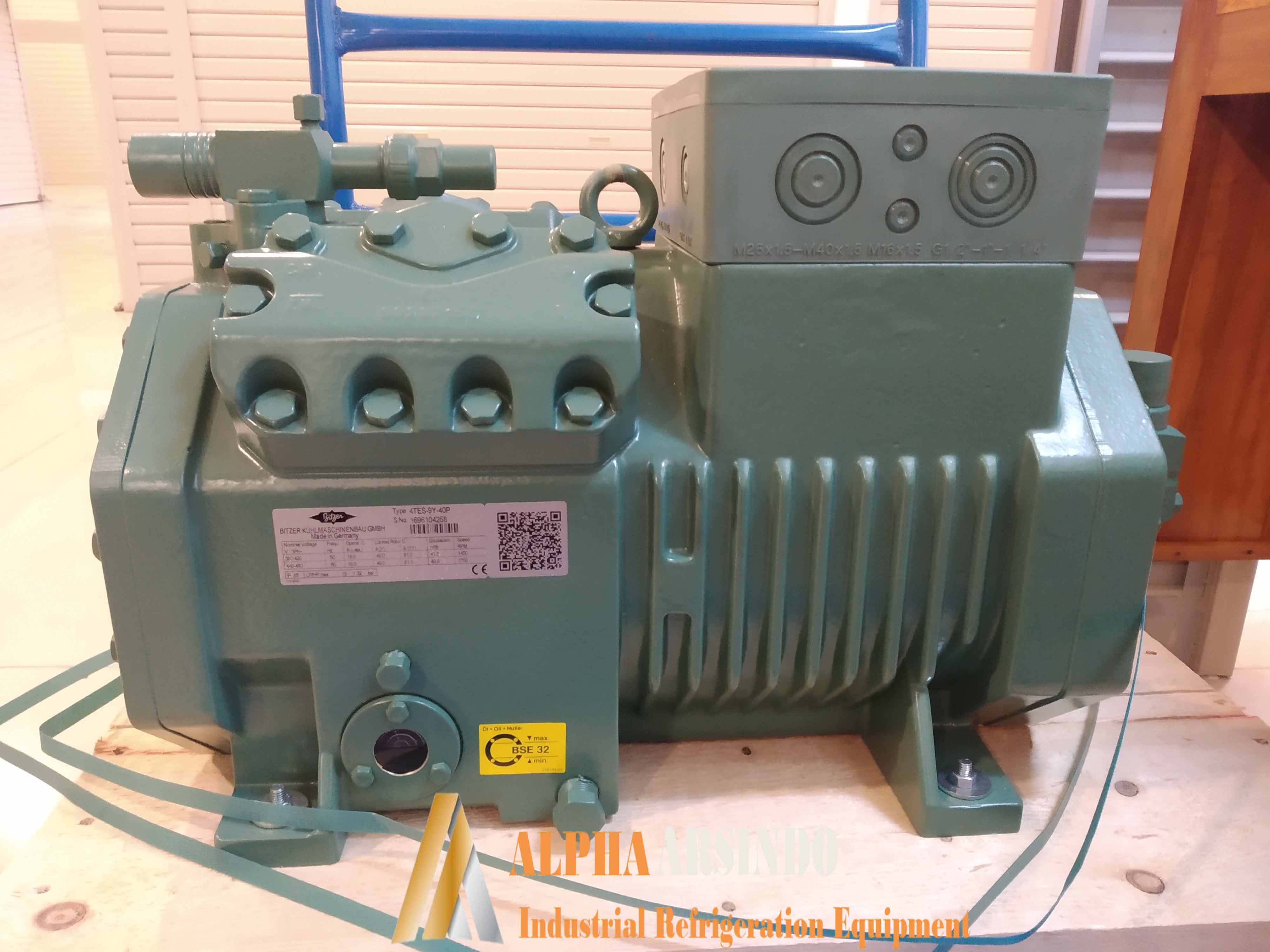 Bitzer 4TES-9Y-40P Reciprocating Compressor
