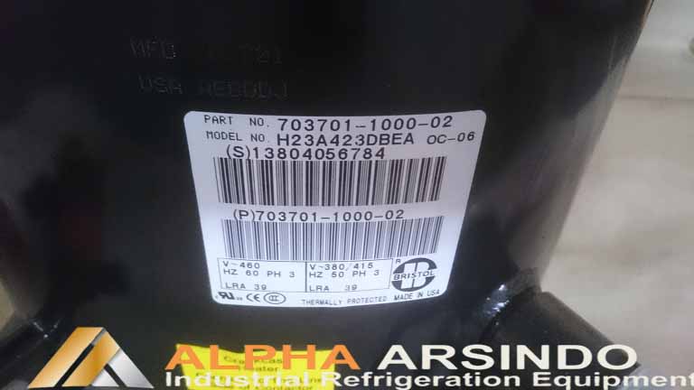 Compressor H23A423DBEA Bristol