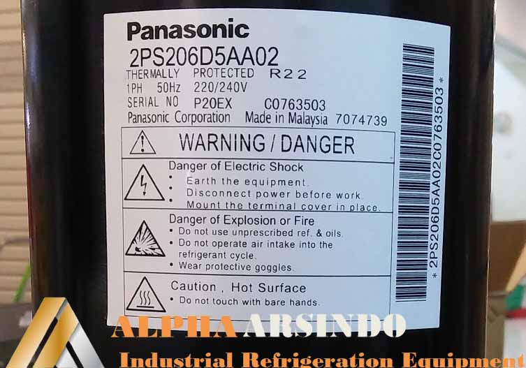 Kompresor Panasonic 2PS206D5AA02