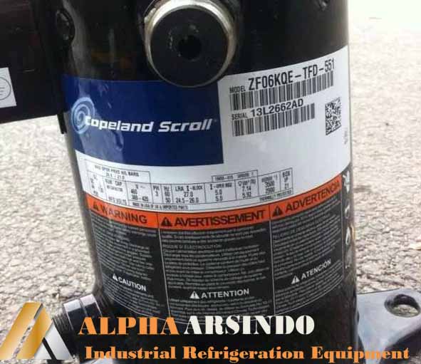 Copeland Scroll Compressor ZF06KQE-TFD-551