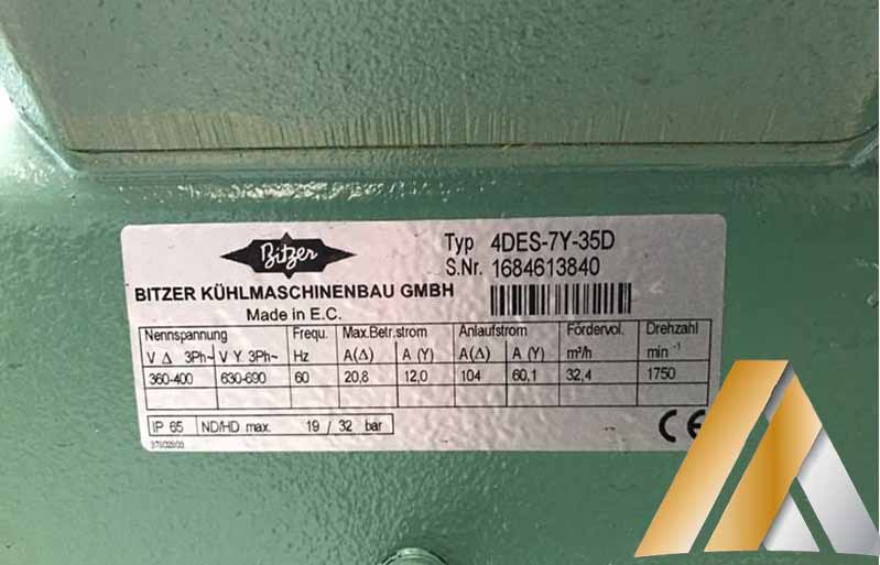 Bitzer 4DES-7Y-35D Compressor