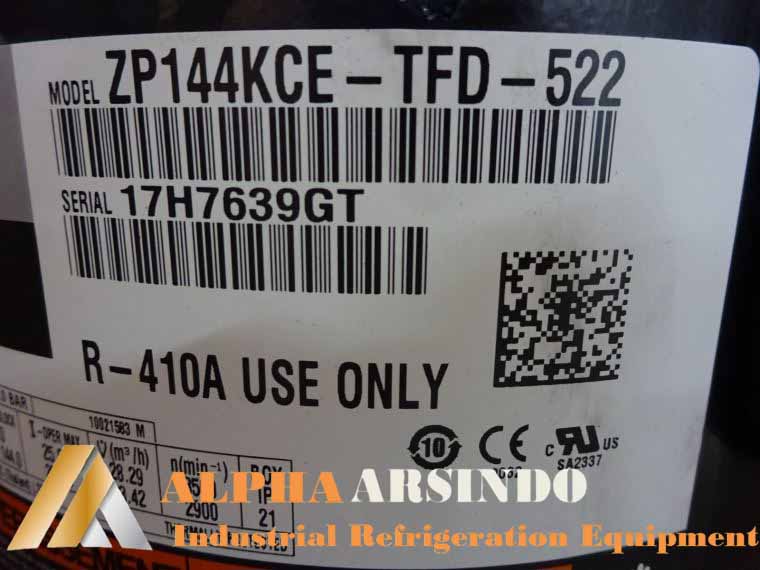 Copeland Scroll Compressor ZP144KCE-TFD-522