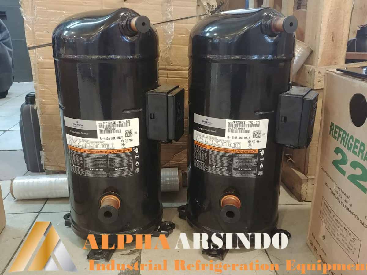 Emerson Copeland Scroll Compressor ZP120KCE-TFD-522