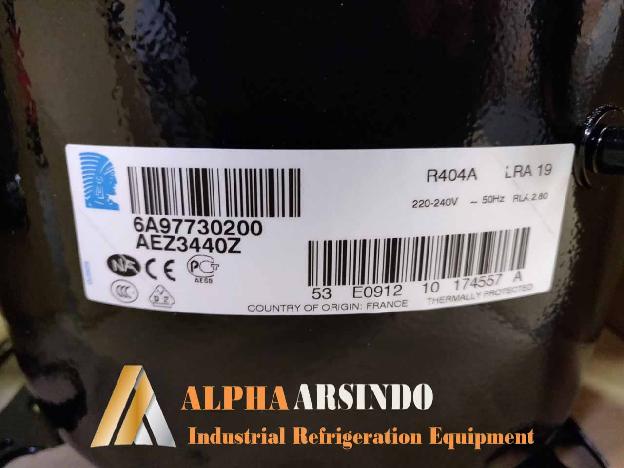 Kompresor Tecumseh AEZ3440Z