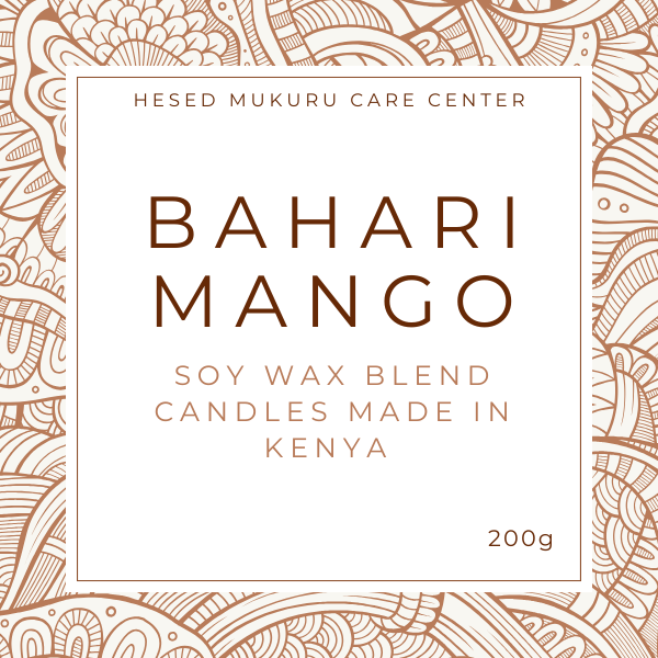Bahari Mango Soy Wax Candle
