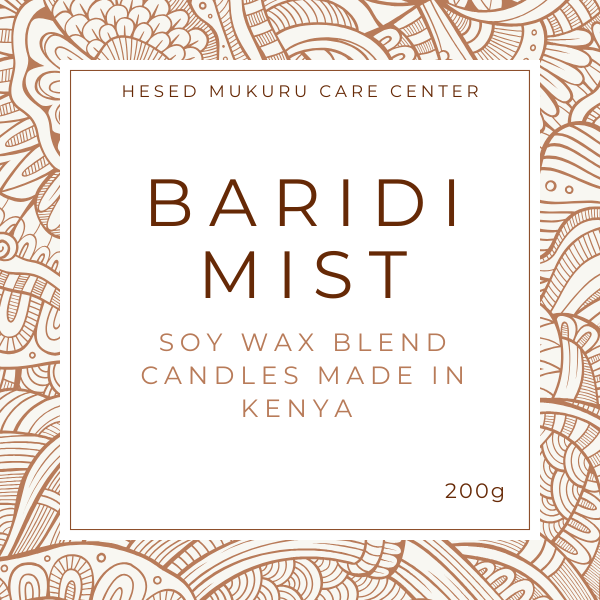 Baridi Mist Soy Wax Candle