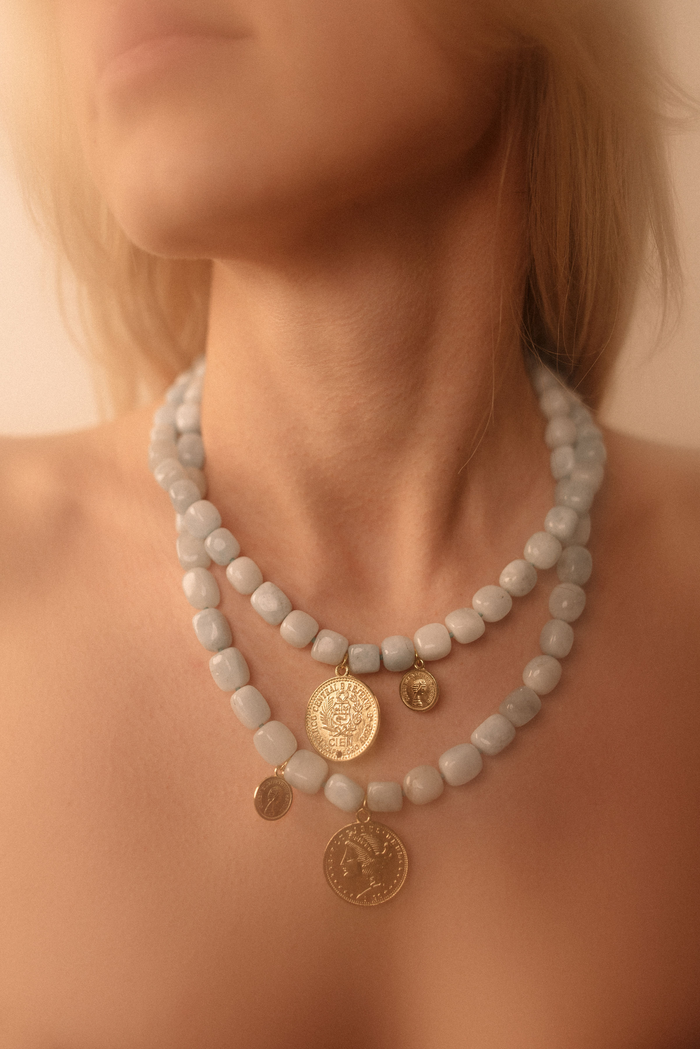 Ocean pearl medallion