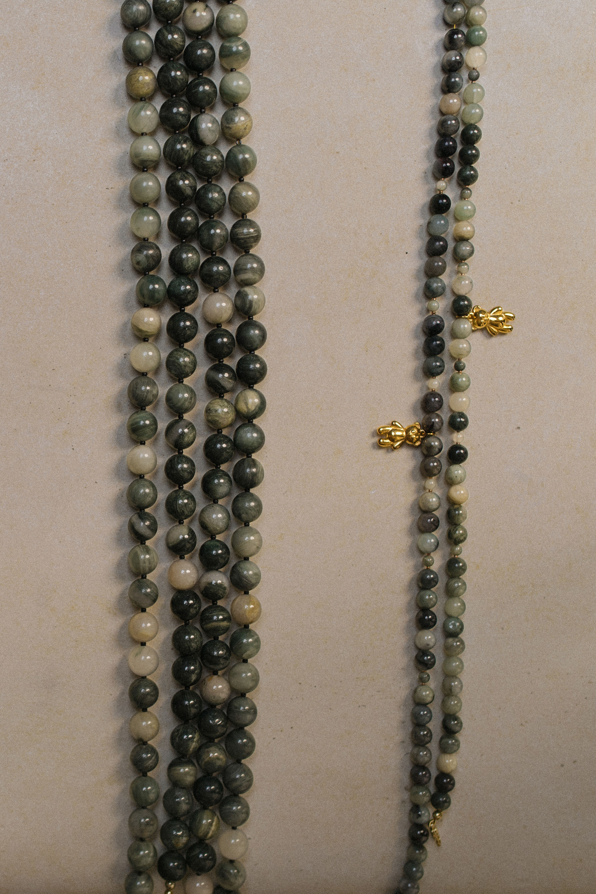 Forest bear necklace