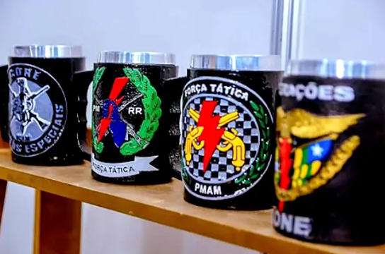 Caneca 3D em resina Exclusiva