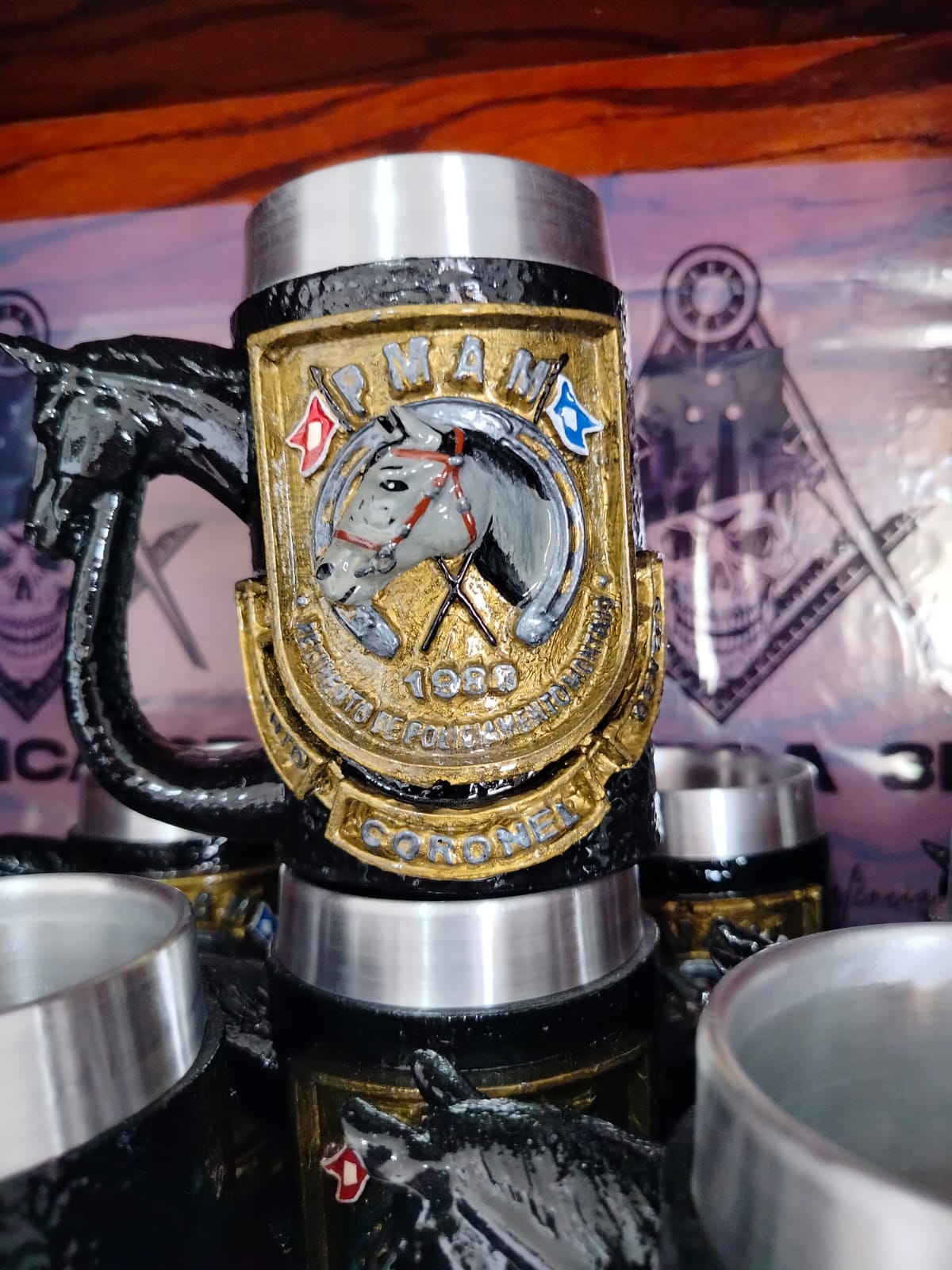 CANECA CAVALARIA PMMA