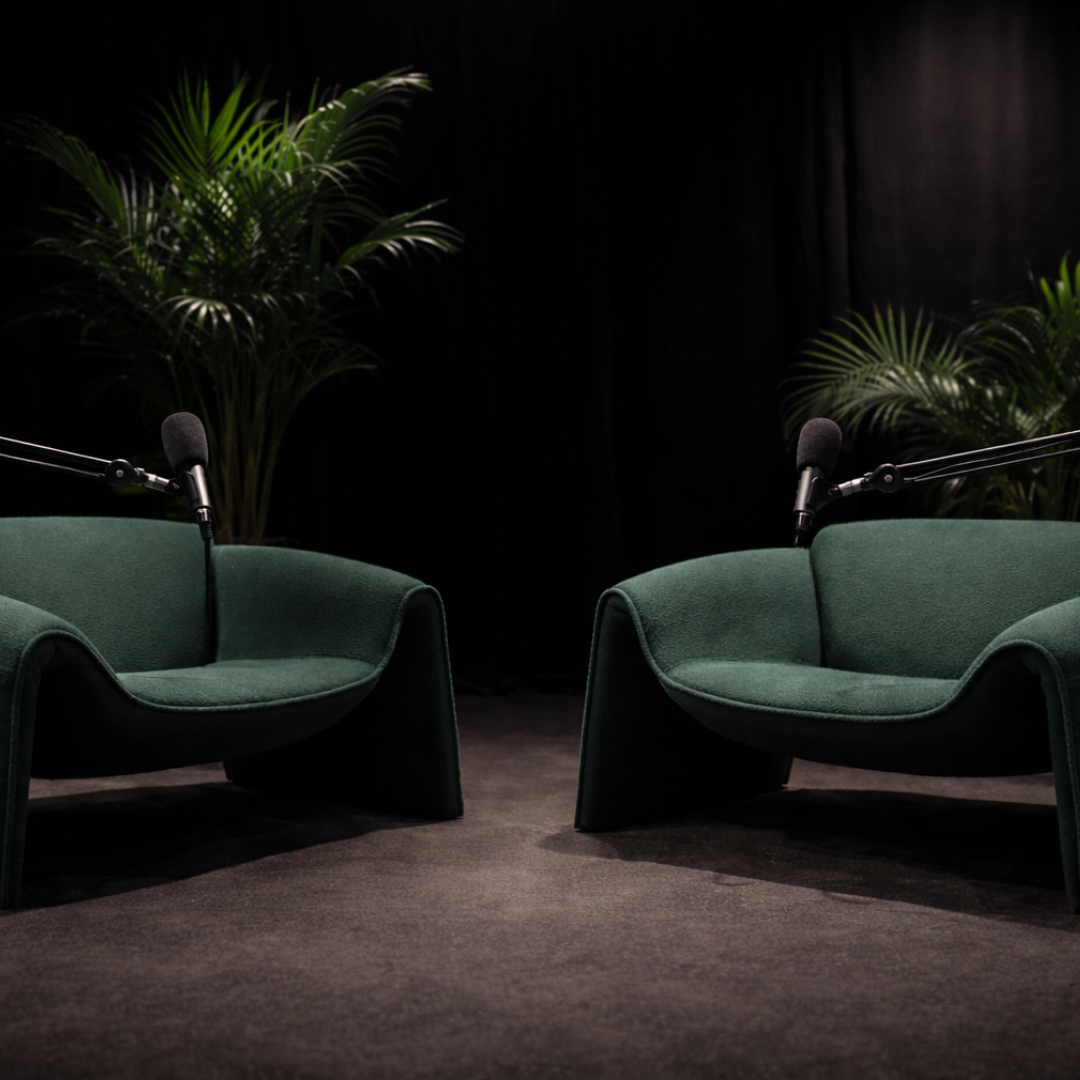 Podcast Studio Recording 