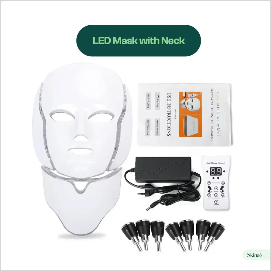 LED Mask with Neck